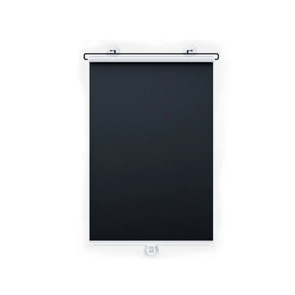 Estor enrollable opaco sin taladrar 40 x 125 cm Mosquitera para ventana con ventosas Cortina de protección solar Estores enrollables para apartamento 1
