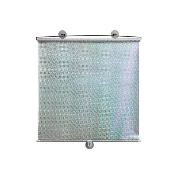 Estor enrollable para ventana 40 x 125 cm plateado