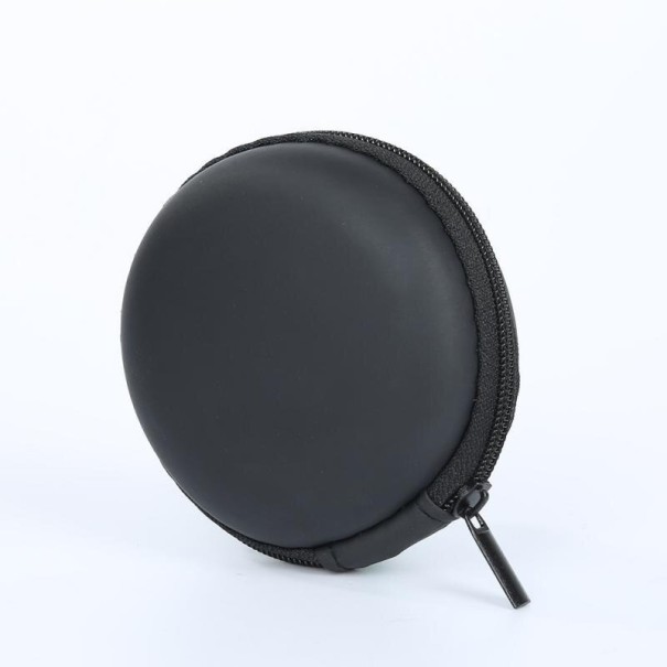 Estuche de viaje para auriculares negro