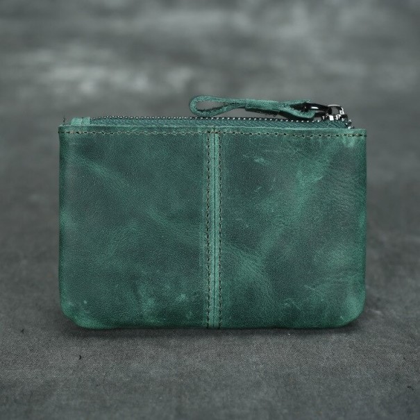 Estuche de viaje para hombre T1066 verde oscuro