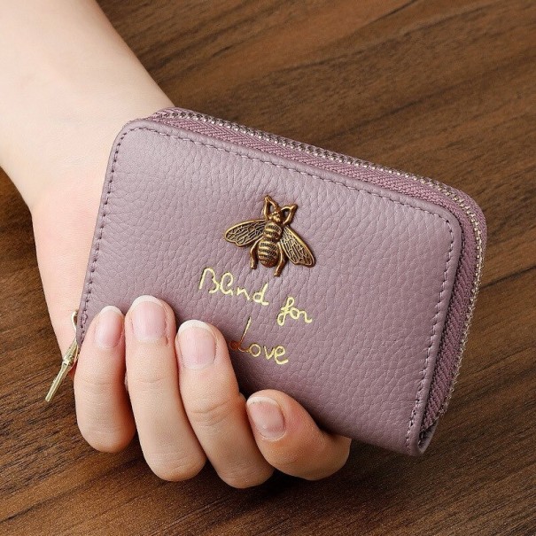 Estuche de viaje para mujer T1007 morado claro