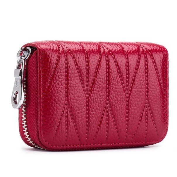 Estuche para documentos de viaje T1018 burdeos