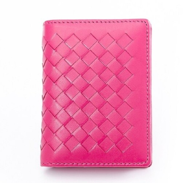 Estuche para documentos de viaje T1067 rosa oscuro