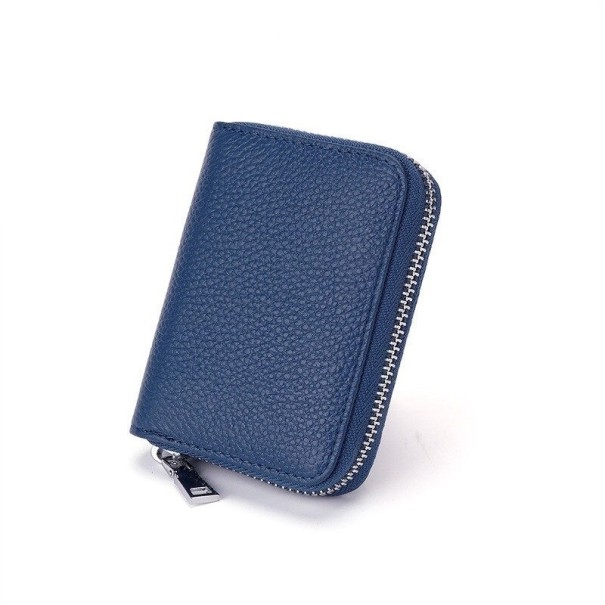 Estuche para documentos de viaje T953 azul oscuro