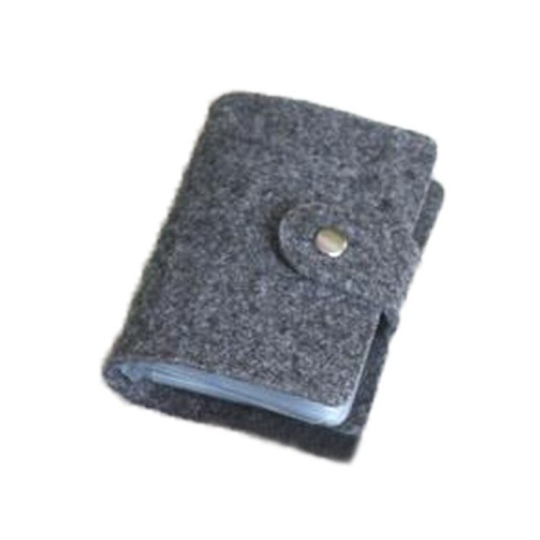 Estuche para documentos de viaje T968 gris oscuro