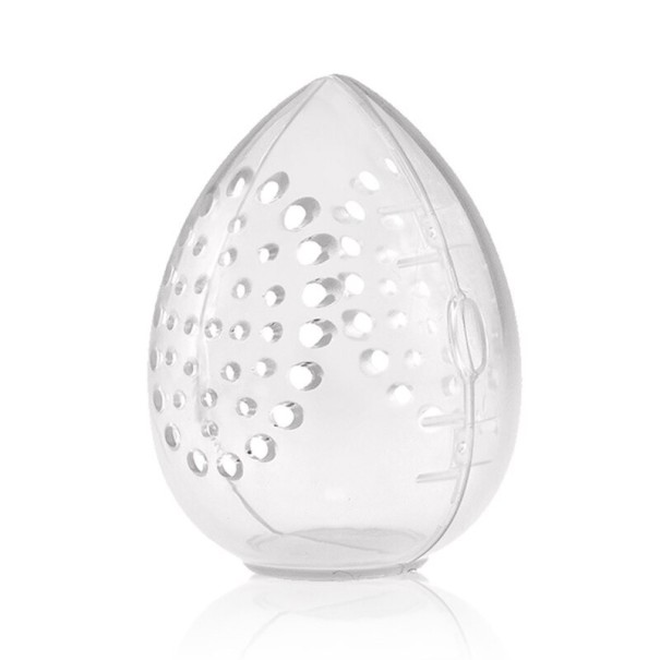 Estuche para esponjas de maquillaje cristalino