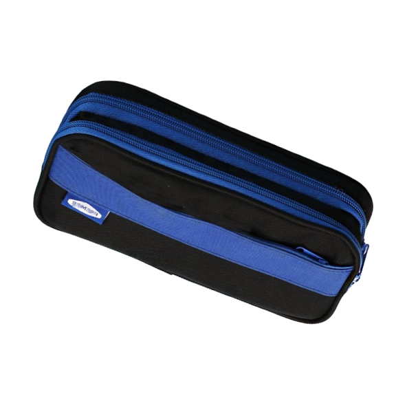 Estuche para lápices para útiles de escritura P3591 azul
