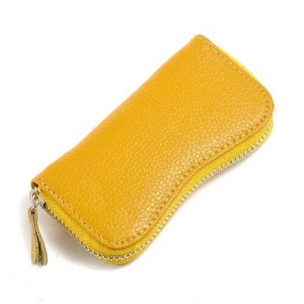 Estuche para llaves de viaje T1082 amarillo oscuro