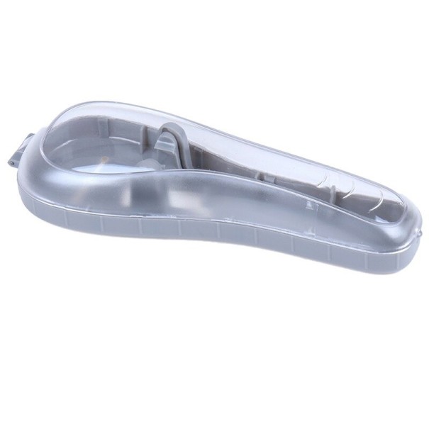 Estuche para navaja de afeitar gris