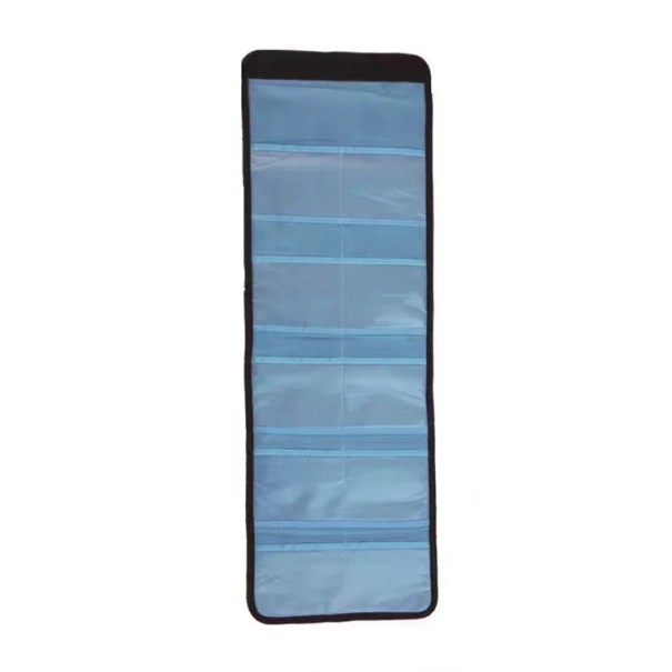 Estuche portátil para filtros de objetivo 66 x 22 cm para diámetros de 25–82 mm 10 bolsillos Estuche protector grande para fotógrafos 1