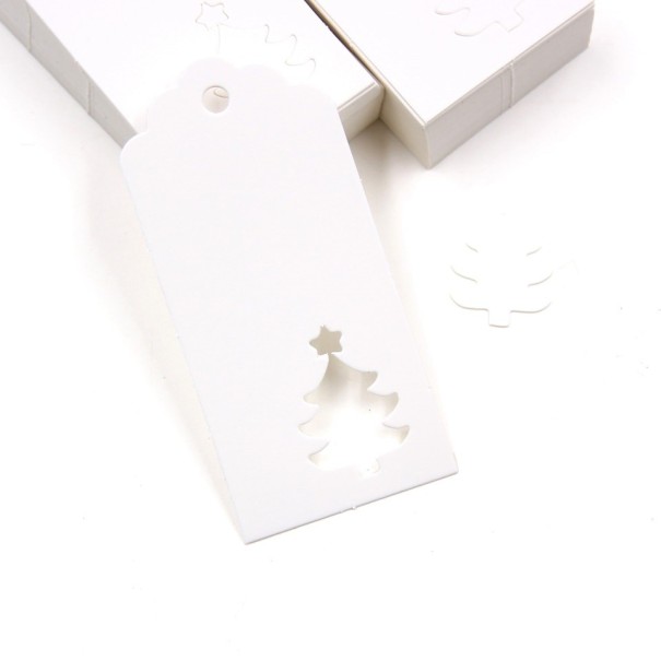 Étiquettes cadeaux de Noël 50 pcs 8