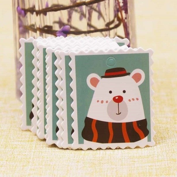 Étiquettes de Noël 50 pcs 3