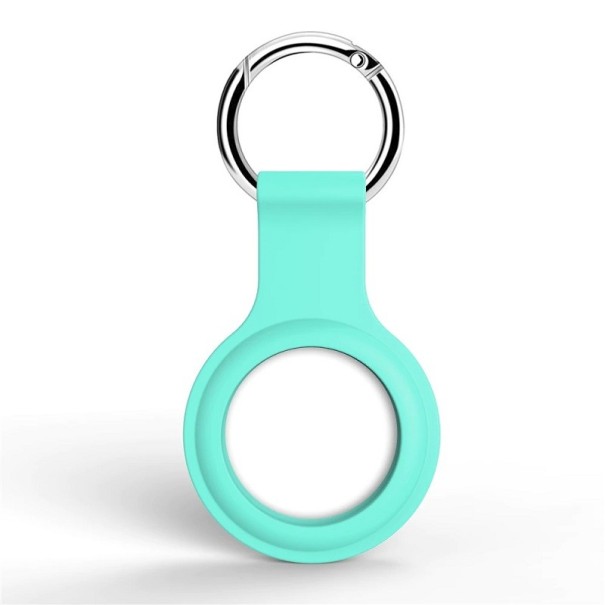 Etui Airtag z pierścieniem turkusowy