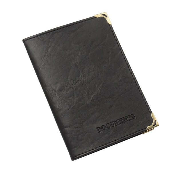 Étui de voyage pour documents T962 noir