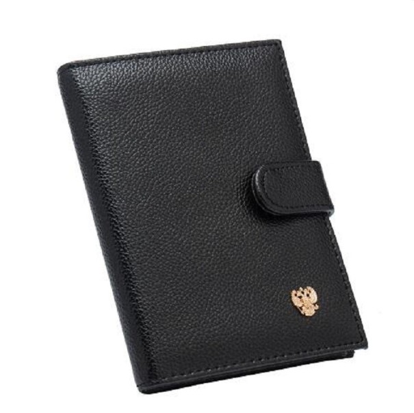 Étui de voyage pour documents T976 noir