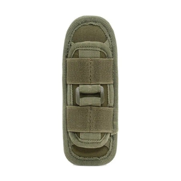 Étui en nylon pour lampe de poche rotatif à 360 degrés Étui rotatif tactique pour lampe de poche vert