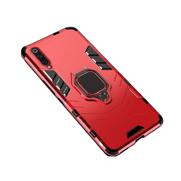 Etui ochronne na Samsung Galaxy A60 z magnesem czerwony