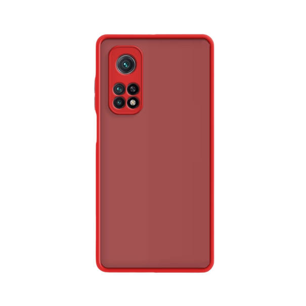 Etui ochronne na Samsung Galaxy A72 4G/5G matowe czerwony
