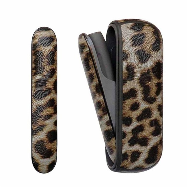 Etui ochronne w panterkę do IQOS 3.0 szary