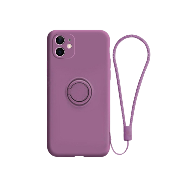 Etui ochronne z magnesem do Xiaomi Redmi Note 10 4G ciemny fiolet