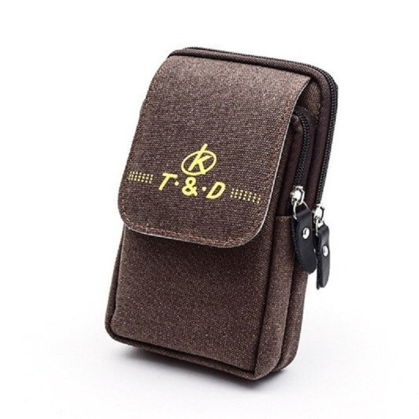 Etui podróżne męskie T801 kawa