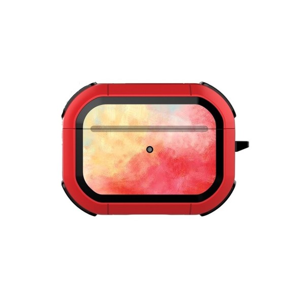 Étui pour boîtier d'Apple Airpods K2351 rouge 2