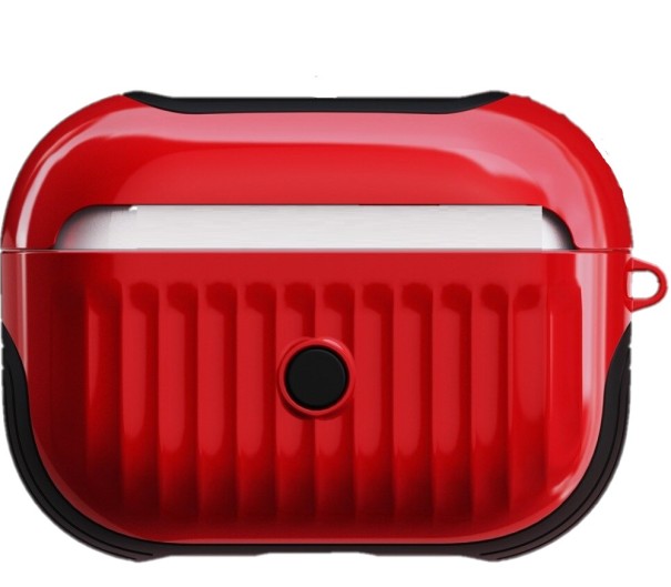 Étui pour boîtier d'Apple Airpods Pro K2341 rouge