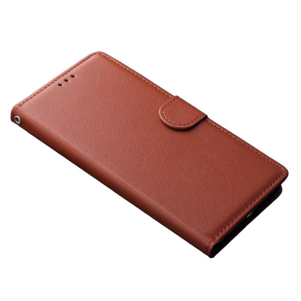 Etui z klapką do Samsung Galaxy A70/A70s brązowy