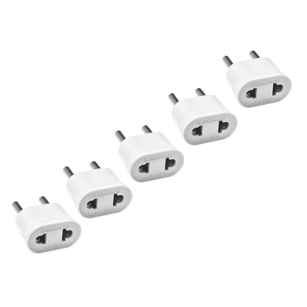 EU reisadapter voor de VS C1183 5 st.