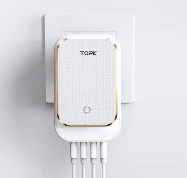 EU/US ladestation 4 porte 1