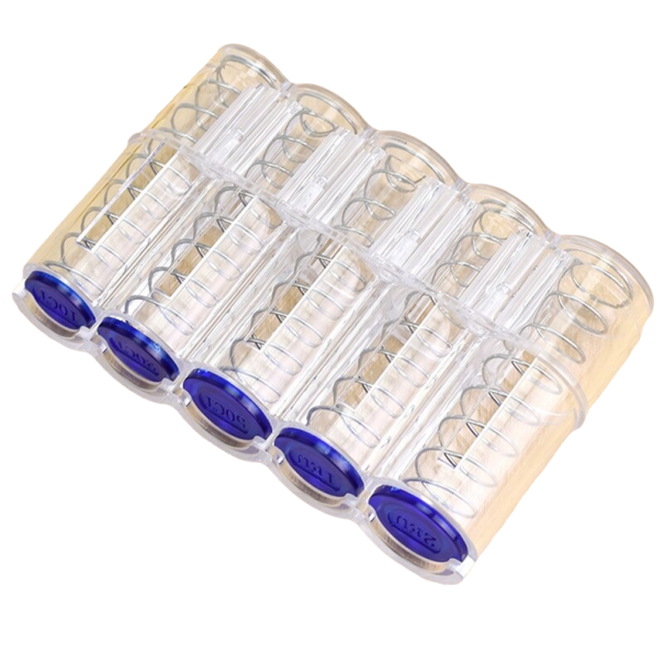 Euro Coin Holder Transparent
