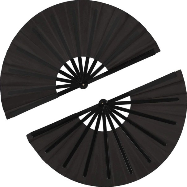 Éventail en nylon 2 pièces 1