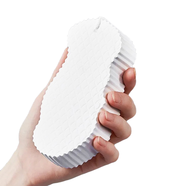 Exfolierande badsvamp blå