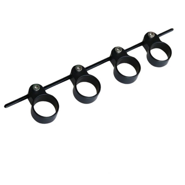 Expanseur de doigts Entraîneur de force des doigts réglable Accessoire en plastique pour instruments de musique Pour guitare piano violon basse Débutants noir