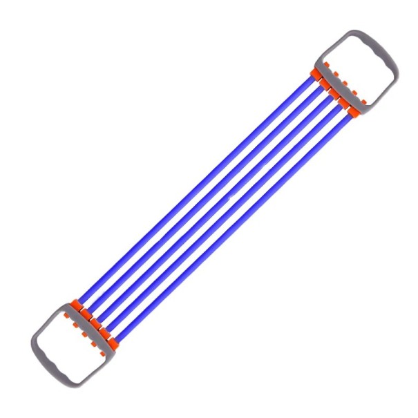 Expansoare colorate pentru piept și brațe cu 5 benzi elastice pentru antrenament complet acasă violet Expansoare colorate pentru piept și brațe cu 5 benzi elastice pentru antrenament complet acasă violet