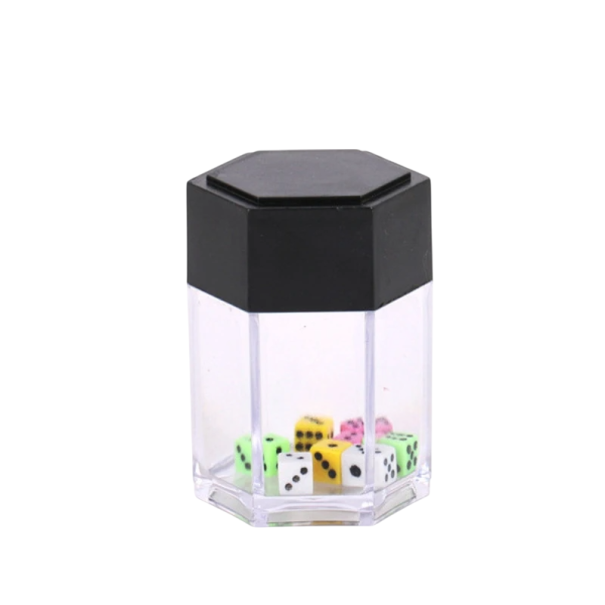 Explodierende Würfel, 7,5 x 5 x 5 cm, Zauberspielzeug, Trick-Requisite, 1 in 8, bunte Würfel, lustiger Streich, lustiges Geschenk, magische Illusion 1