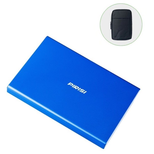 Extern hårddisk med fodral K2267 mörkblå 160GB