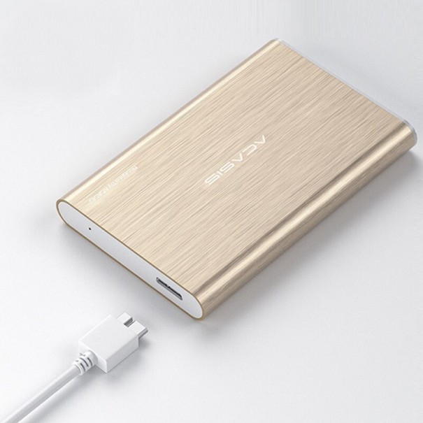Externý pevný disk K2257 zlatá 250GB