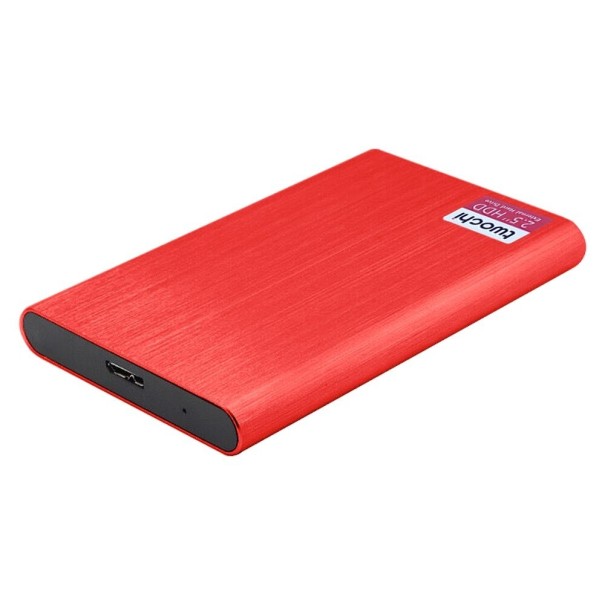 Externý pevný disk K2268 červená 250GB