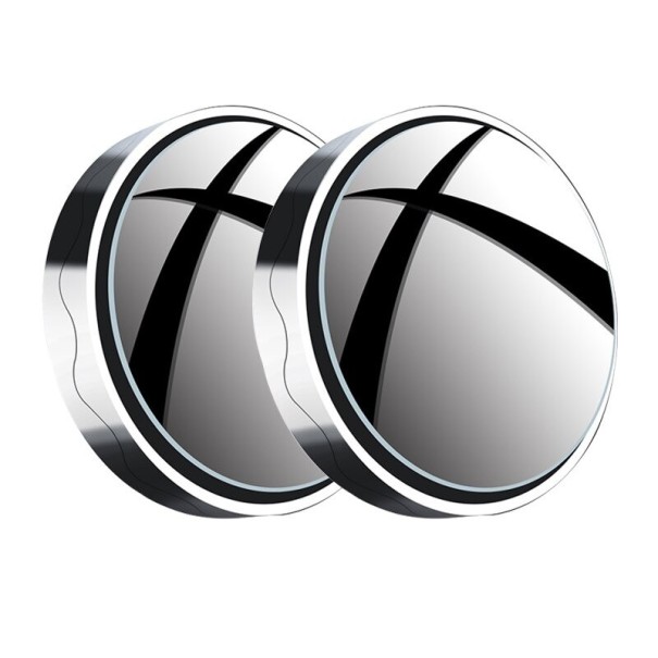 Extra backspeglar 5,5 cm 2 st silver