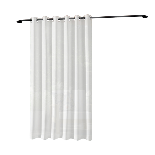 Extra široký venkovní vodotěsný závěs s průchodkami, 254 × 213 cm, odolná tkanina, na celou pergolu, terasu a altán bílá