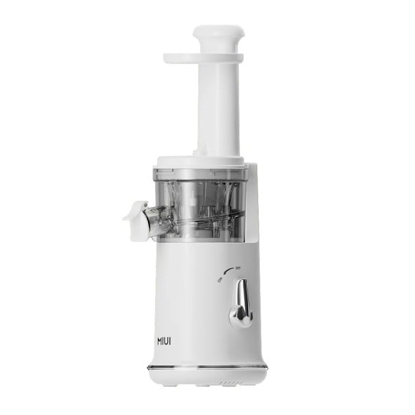 Extracteur de jus électrique 17 x 34 cm Puissance 120 W Pichet en Tritan Presse à fruits et légumes à faible vitesse Fonctionnement silencieux 1