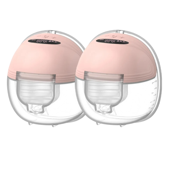 Extractor de leche eléctrico portátil 12 niveles de succión 3 modos de masaje 21–27 mm USB-C 1000 mAh funcionamiento silencioso 1