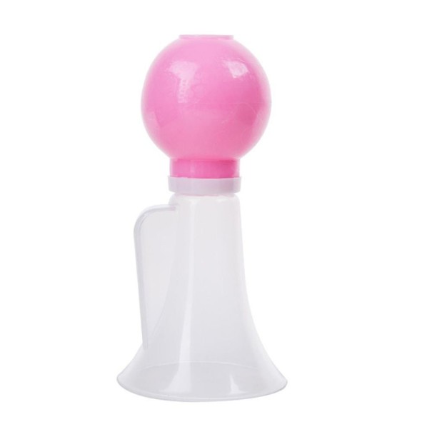 Extractor de leche rosa