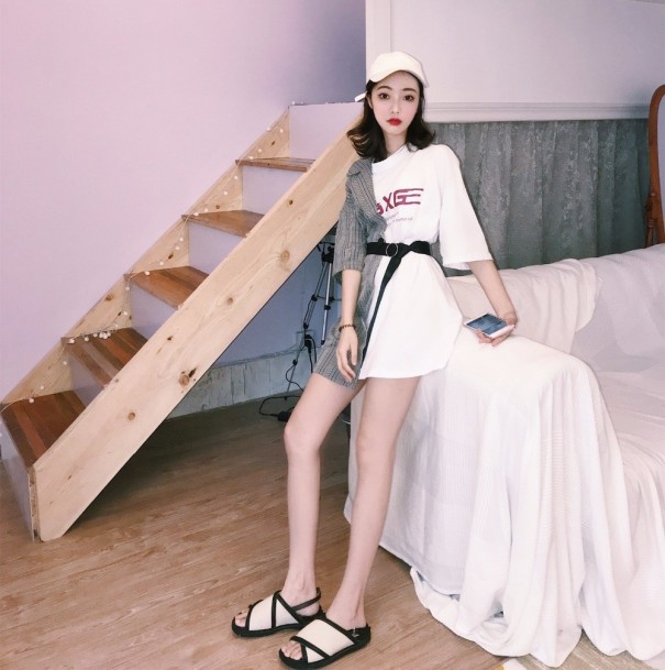 Extravagant Mini Dress white