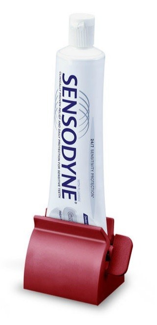 Extrusora de pasta de dientes J1576 rojo