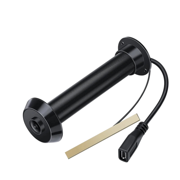 Έξυπνο θυροτηλέφωνο με κάμερα 170° WiFi HD 1080P νυχτερινή όραση ανίχνευση κίνησης εφαρμογή Tuya Smart Life για παρακολούθηση του χώρου μπροστά 1
