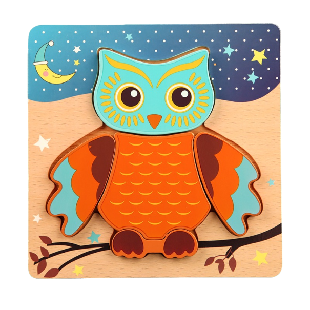 Fa betétes puzzle Z193 6