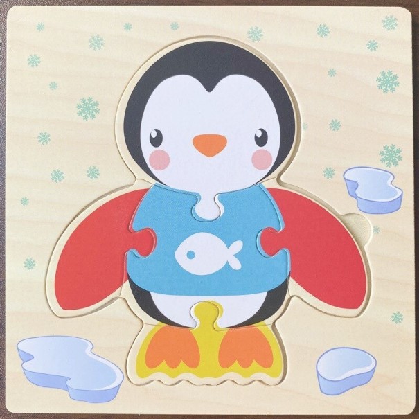 Fa betétes puzzle Z345 10