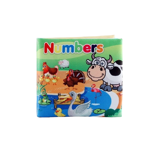 Fabric Book for Practising English Numbers 1